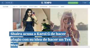 Lee más sobre el artículo Copiar y ‘robarse’ ideas es la regla, no la excepción. Lee este artículo y entenderás lo que quiero decir. “El robo de Karol G. a Shaira”
