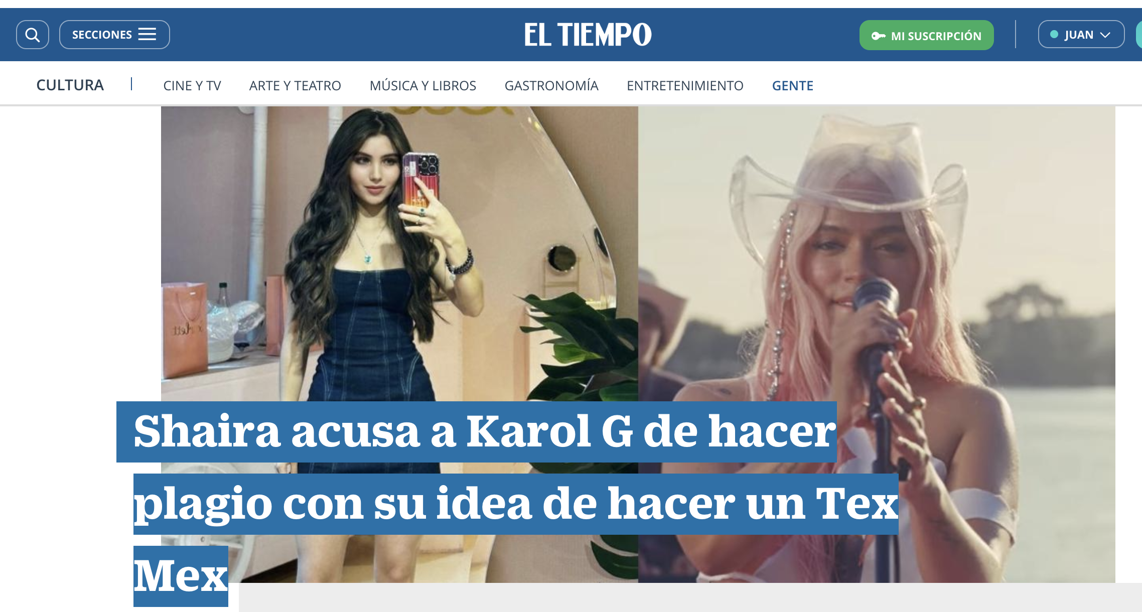 Lee más sobre el artículo Copiar y ‘robarse’ ideas es la regla, no la excepción. Lee este artículo y entenderás lo que quiero decir. “El robo de Karol G. a Shaira”