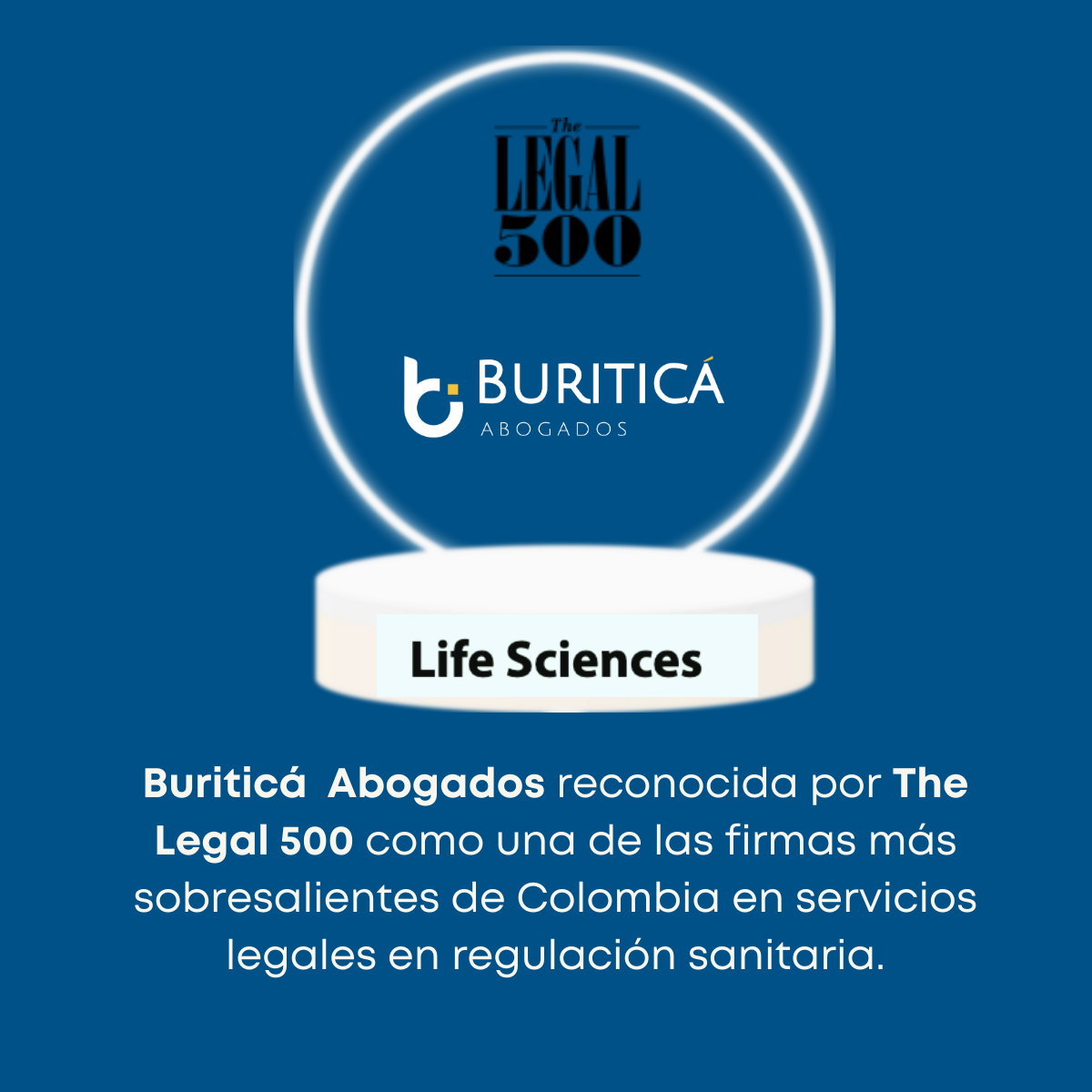 Lee más sobre el artículo Buriticá Abogados ha sido nuevamente reconocido por el prestigioso directorio internacional The Legal 500